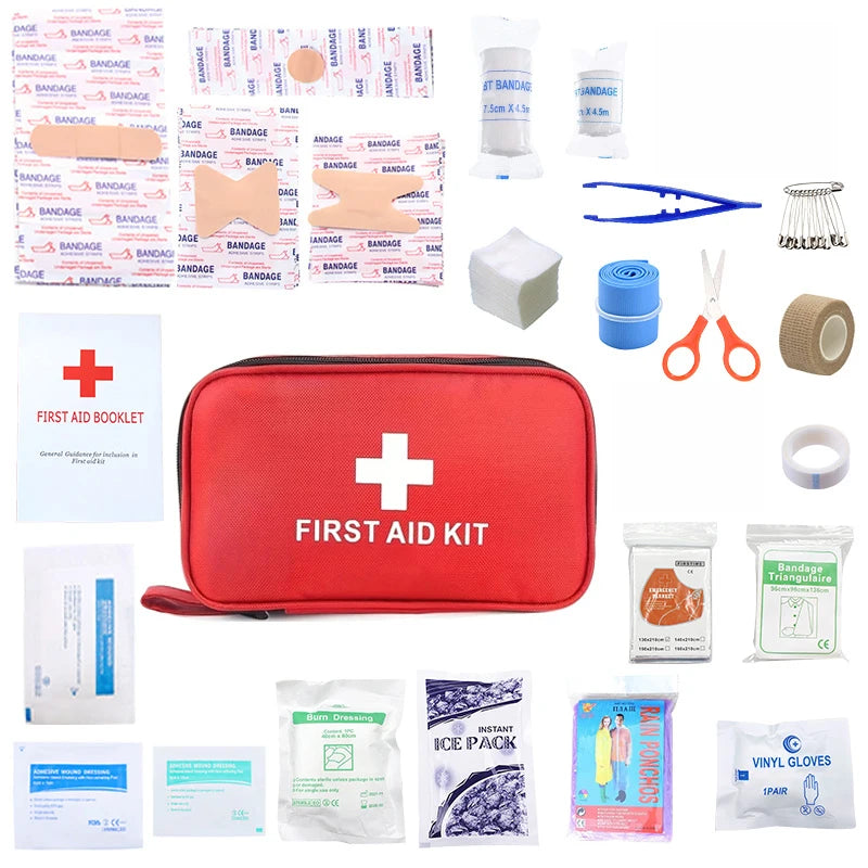 Essential Family Car Travel First Aid Kit – 198 Pieces for All Occasions - Image 7