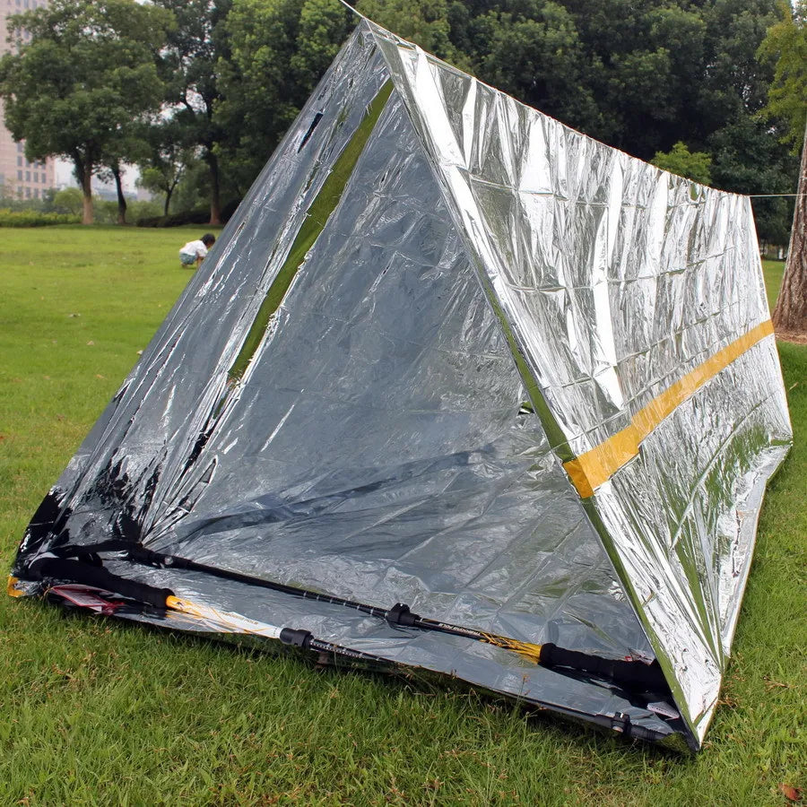 Outdoor Emergency Tent & Survival Blanket – Essential Gear for Adventurers - Image 7