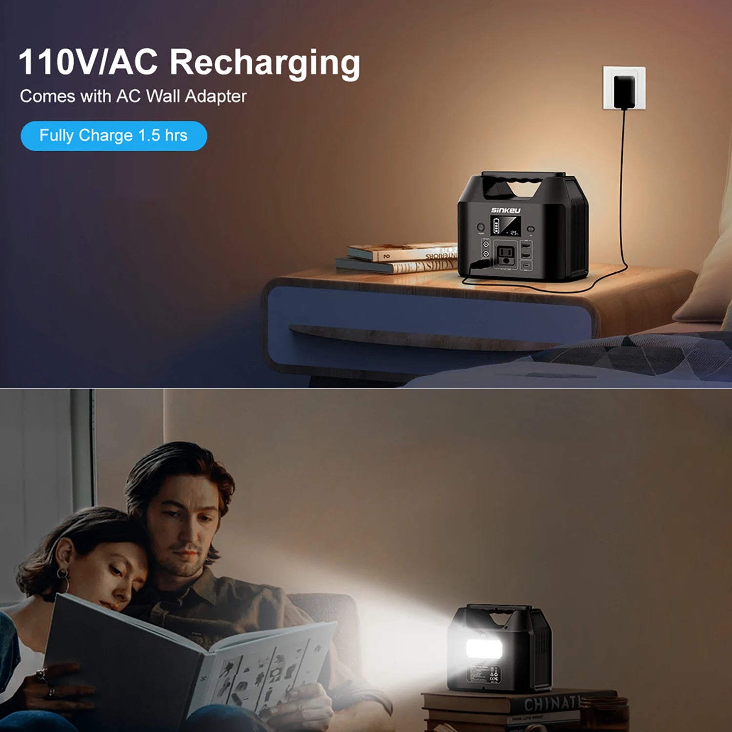 150W Portable Power Station – Reliable Power for Camping & Home Use - Image 2