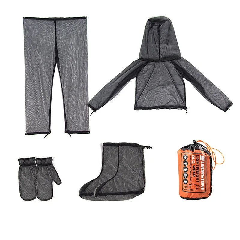 Mesh Hooded Mosquito-Proof Suit – Ultimate Outdoor Insect Protection - Image 7
