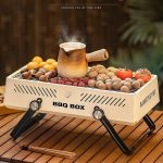 Portable BBQ Grill Stove – Ideal Outdoor Cooking Companion