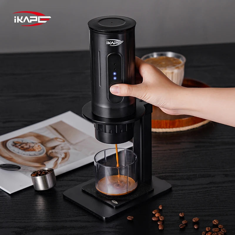 IKAPE Espresso Portable Coffee Machine – 2-in-1 Capsule Espresso Maker - Image 5
