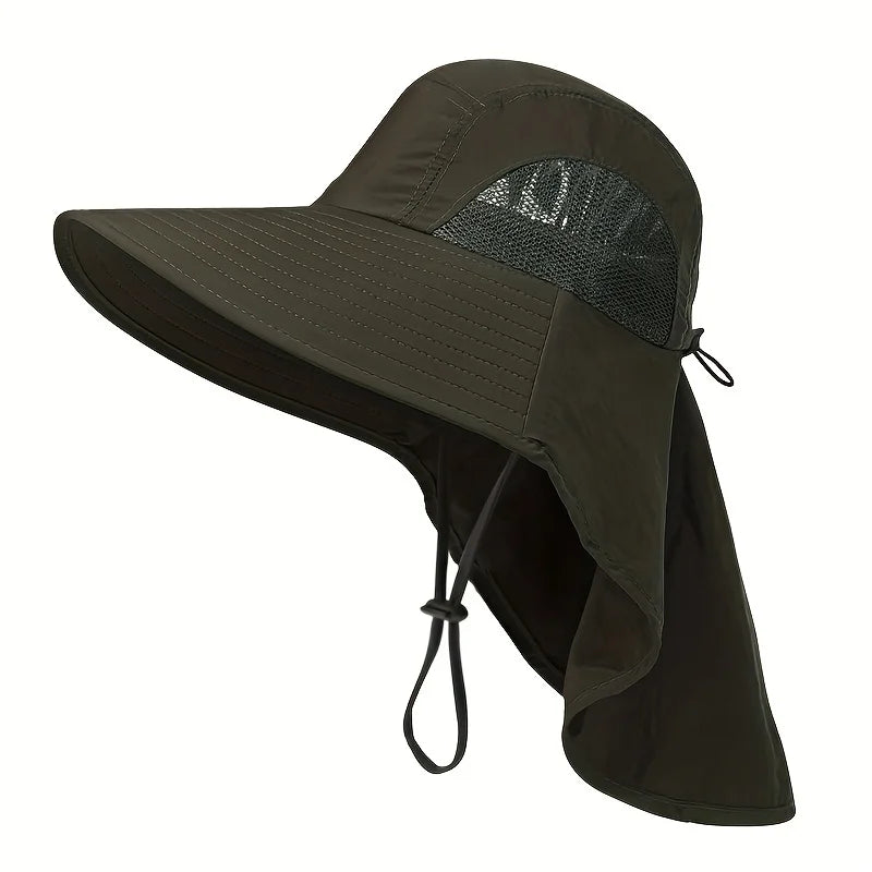 Men's Wide-Brimmed Sun Hat – Perfect for Outdoor Adventures