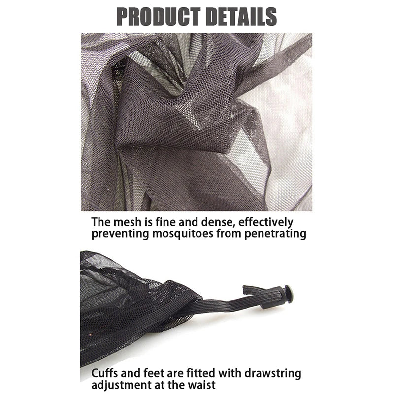 Mesh Hooded Mosquito-Proof Suit – Ultimate Outdoor Insect Protection - Image 5