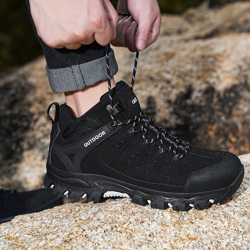 Men Hiking Shoes: Unisex Outdoor Climbing Sneakers & Sport Boots - Image 6