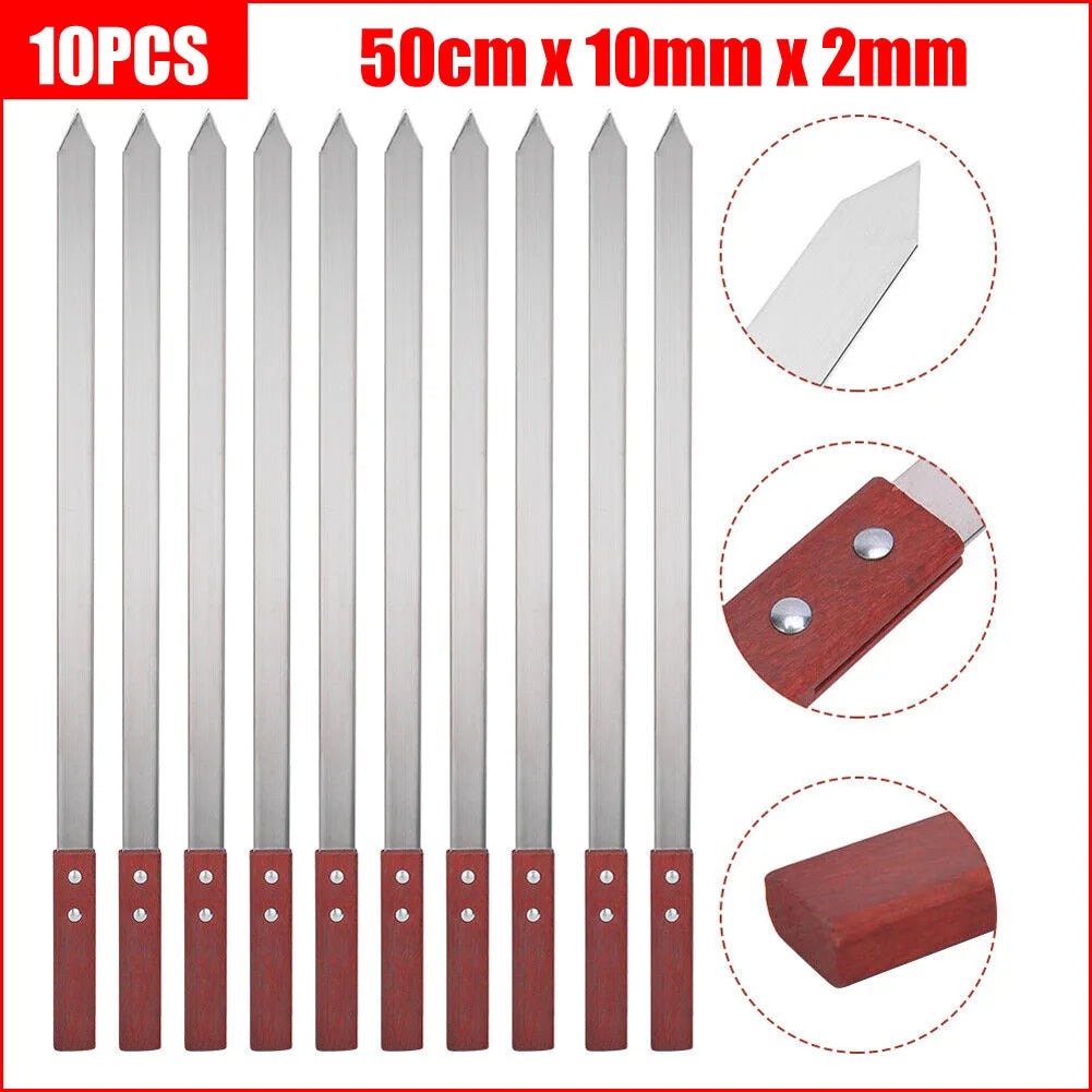 Durable and Stylish BBQ Skewers for Outdoor Grilling Enthusiasts - Image 9