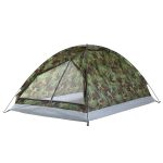 Portable Camouflage Camping Tent – Waterproof & Windproof for Outdoor Adventures