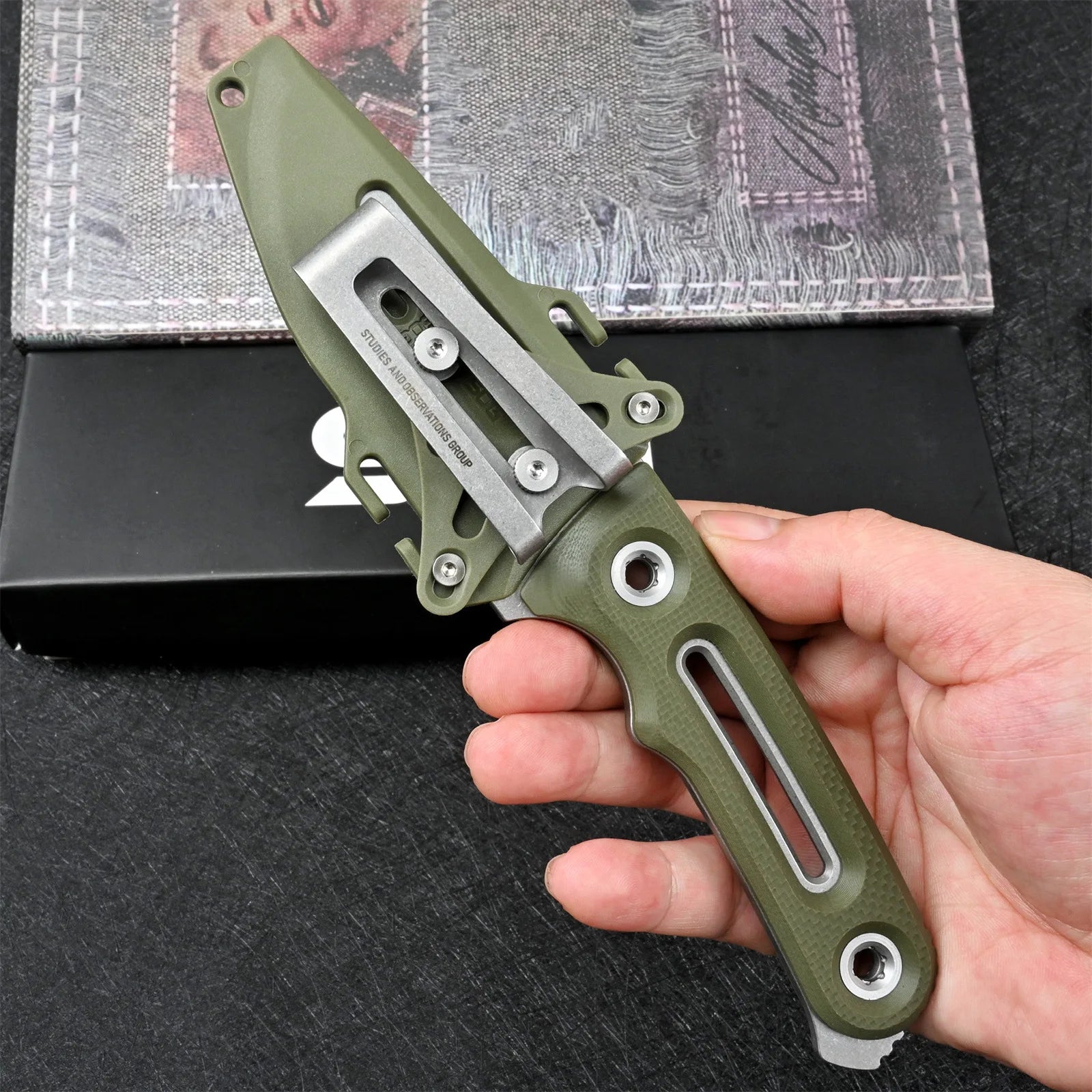 Outdoor Knife: Tactical, Portable, and Ready for Adventure - Image 5