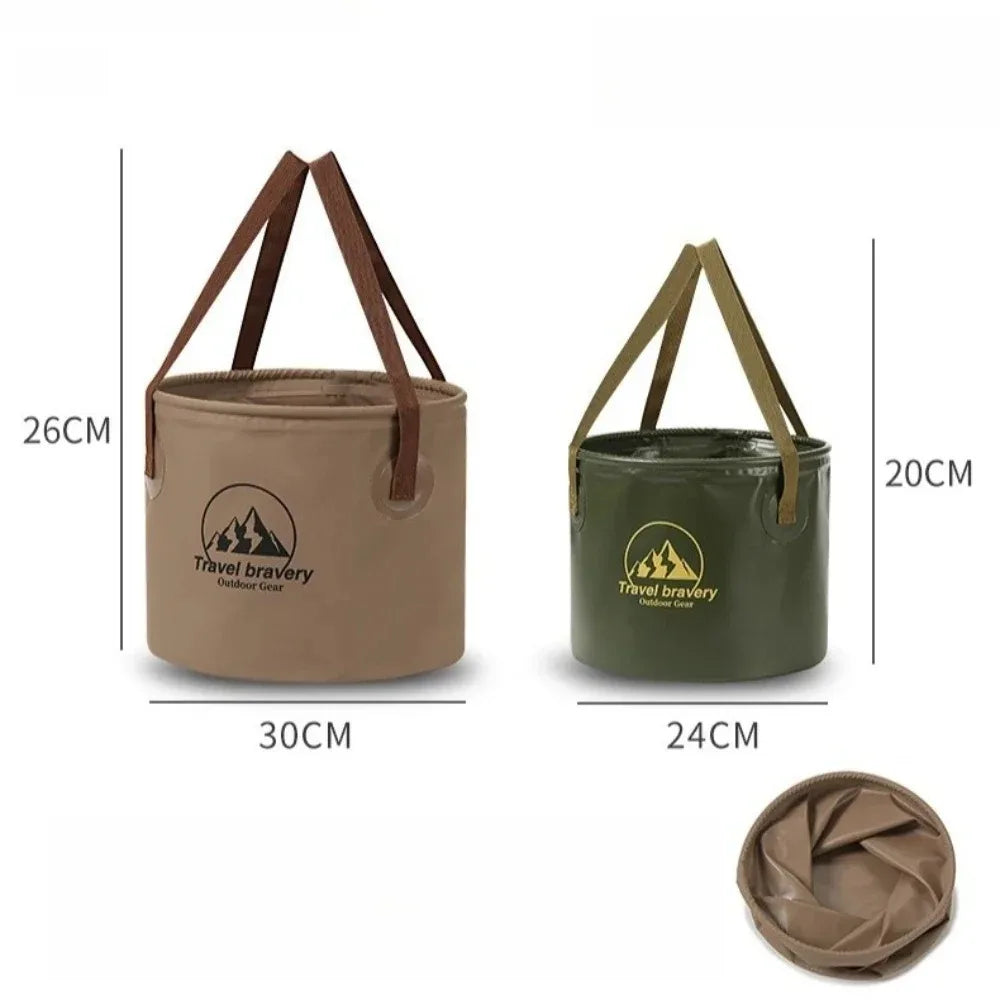 Portable Foldable Buckets – Versatile Water Containers for Outdoor Adventures - Image 6