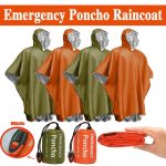 Emergency Rain Poncho Thermal Blanket – Ultimate Outdoor Survival Gear