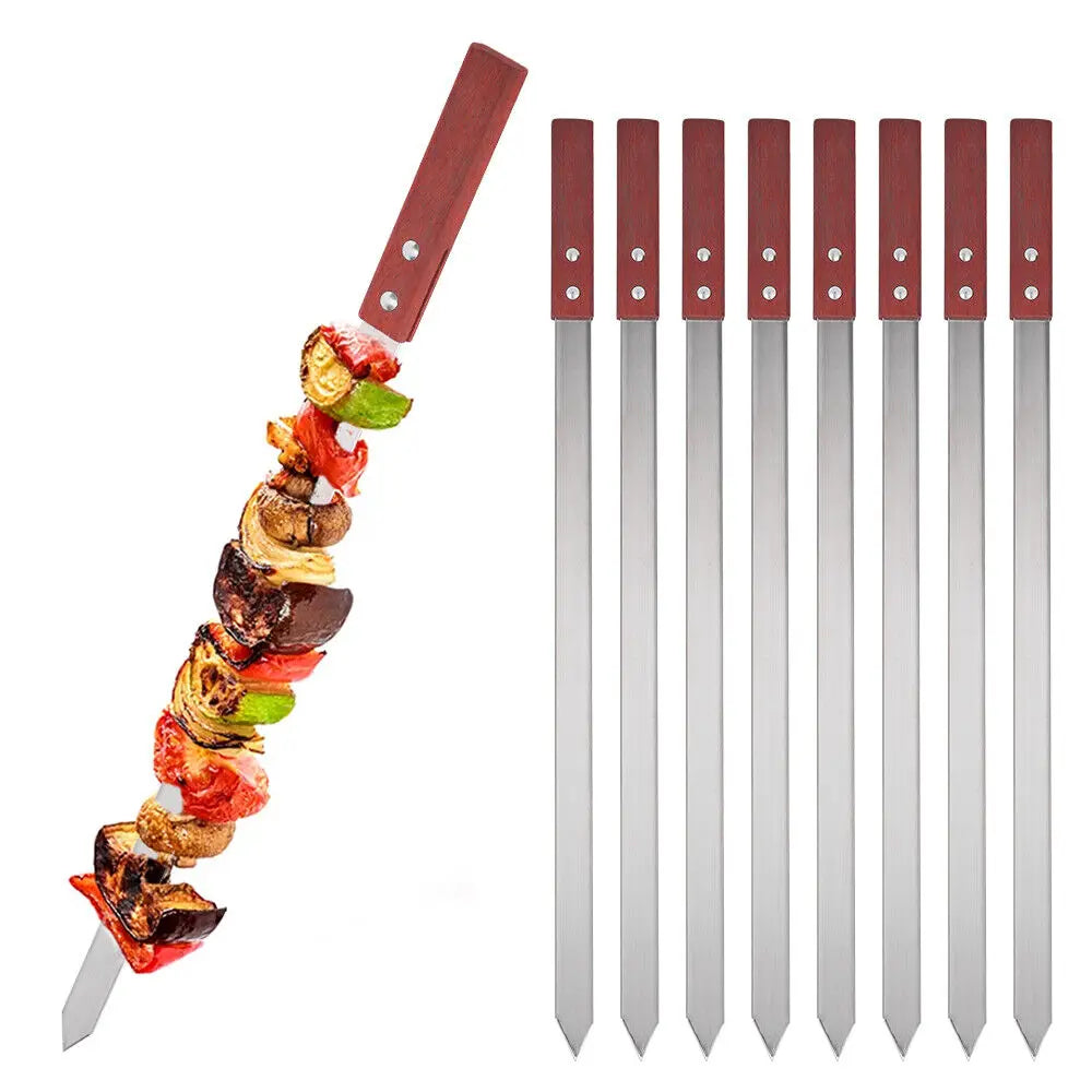 Durable and Stylish BBQ Skewers for Outdoor Grilling Enthusiasts - Image 3