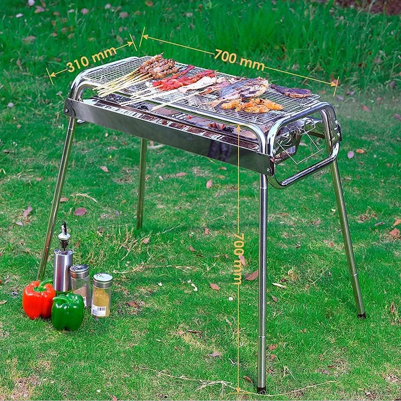 Folding Portable Charcoal Grill – Perfect for Outdoor Cooking Adventures - Image 3