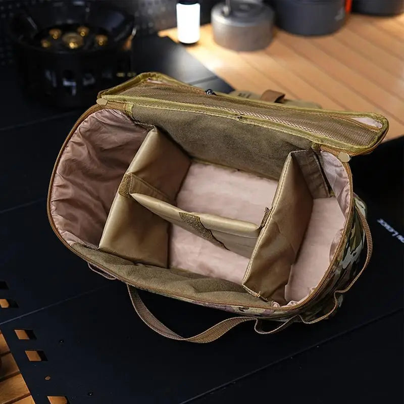Portable Waterproof Utensil & Seasoning Bag for Outdoor Adventures - Image 5