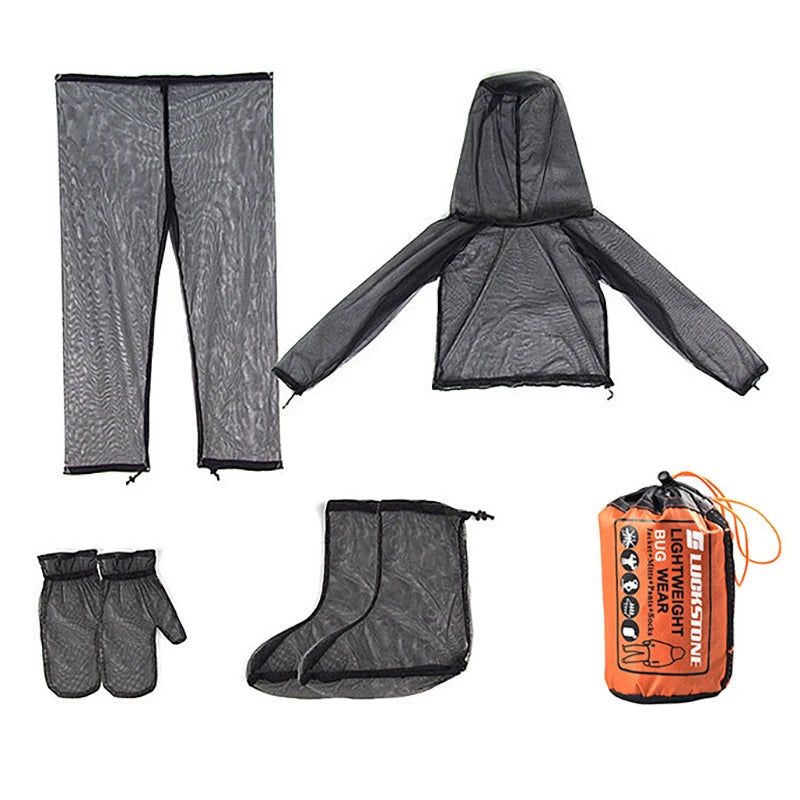 Mesh Hooded Mosquito-Proof Suit – Ultimate Outdoor Insect Protection - Image 4
