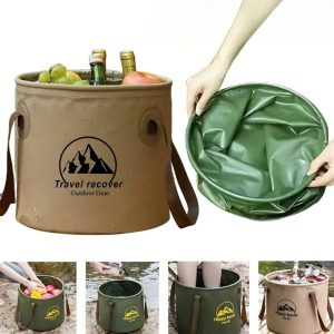Portable Foldable Buckets β Versatile Water Containers for Outdoor Adventures