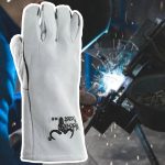 Extended Welding Gloves – Fireproof, Heat-Insulating, and Scald-Resistant