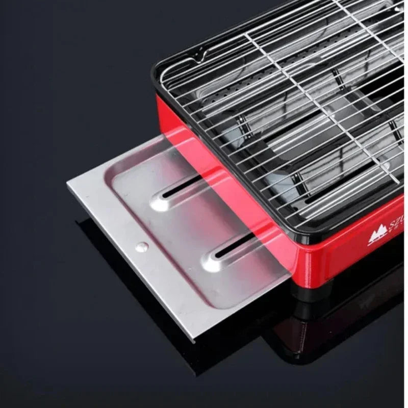 Portable Barbecue Stove – Smokeless Grill & Dual-Purpose Gas Oven - Image 5