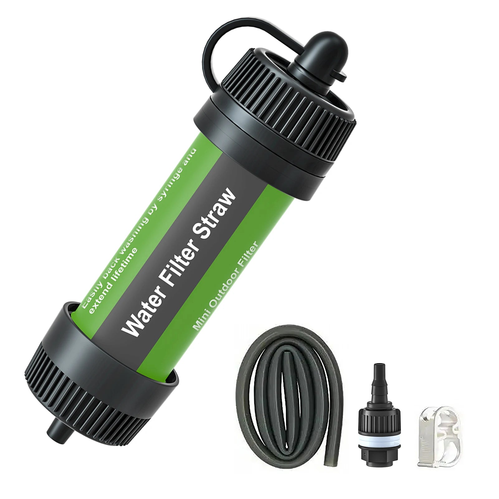Outdoor Water Filter Straw – Essential Survival Gear for Adventurers - Image 9