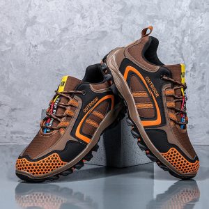Men's Breathable Hiking Shoes – Outdoor Trail Trainers & Tactical Boots