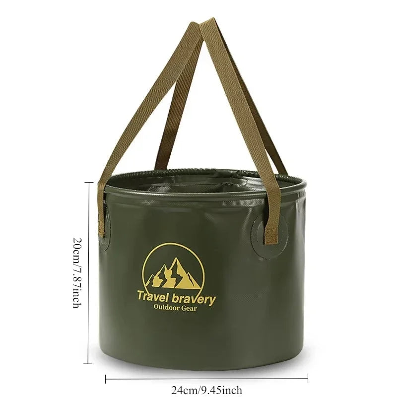 Portable Foldable Buckets – Versatile Water Containers for Outdoor Adventures - Image 9