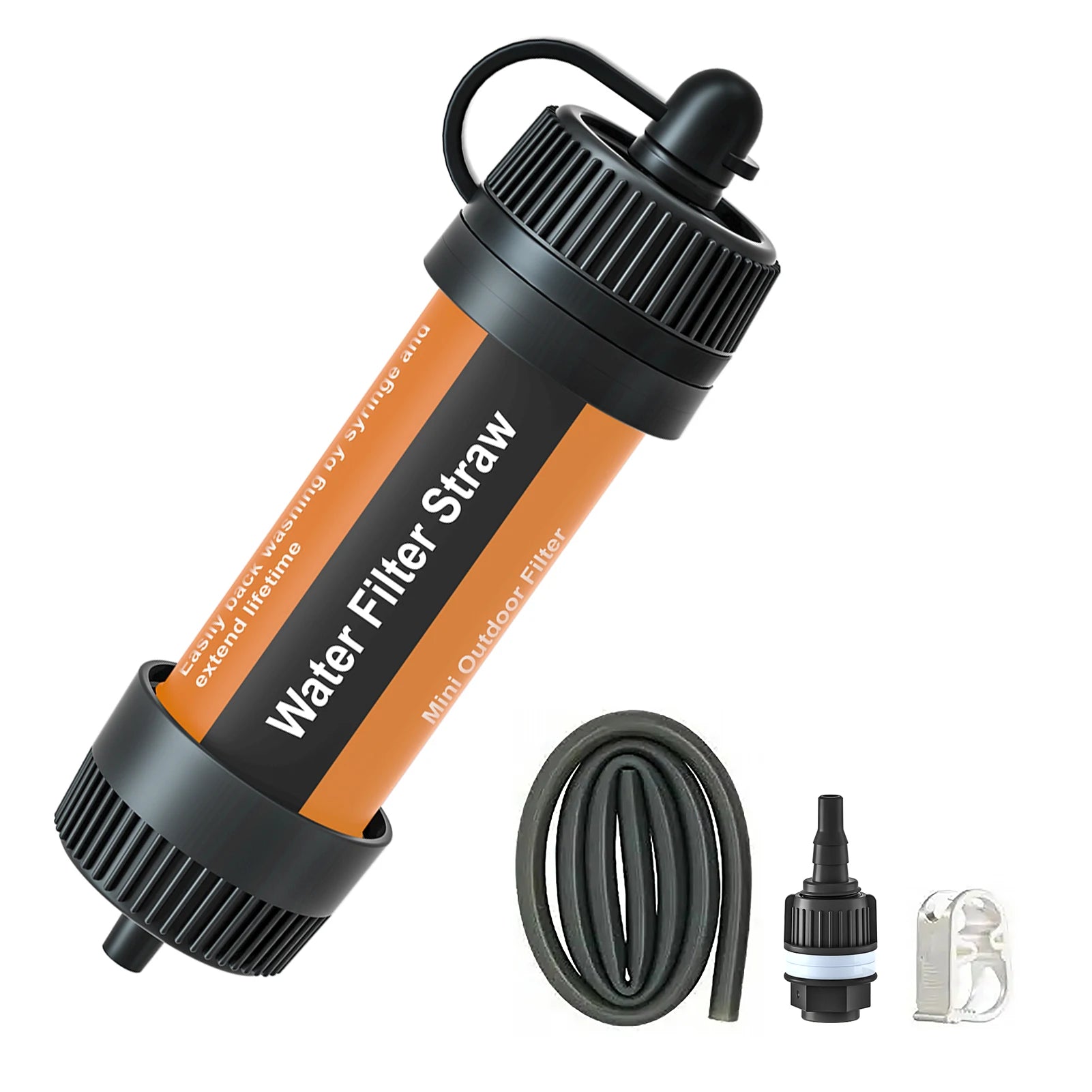 Outdoor Water Filter Straw – Essential Survival Gear for Adventurers - Image 8