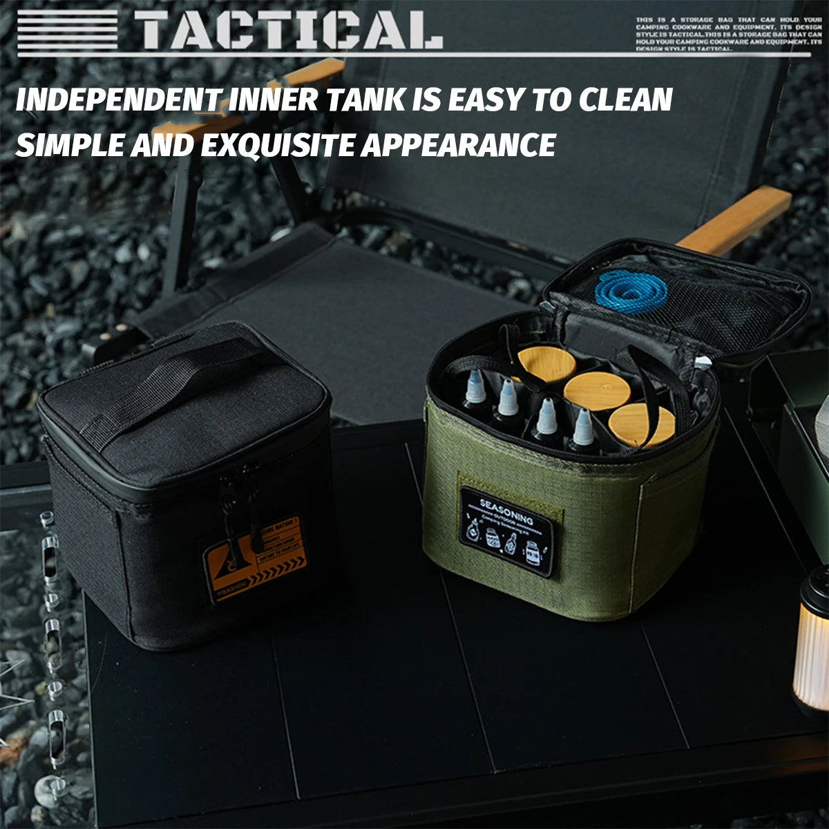 New Tactical Seasoning Bag – Versatile Outdoor Camping and Picnic Companion - Image 4
