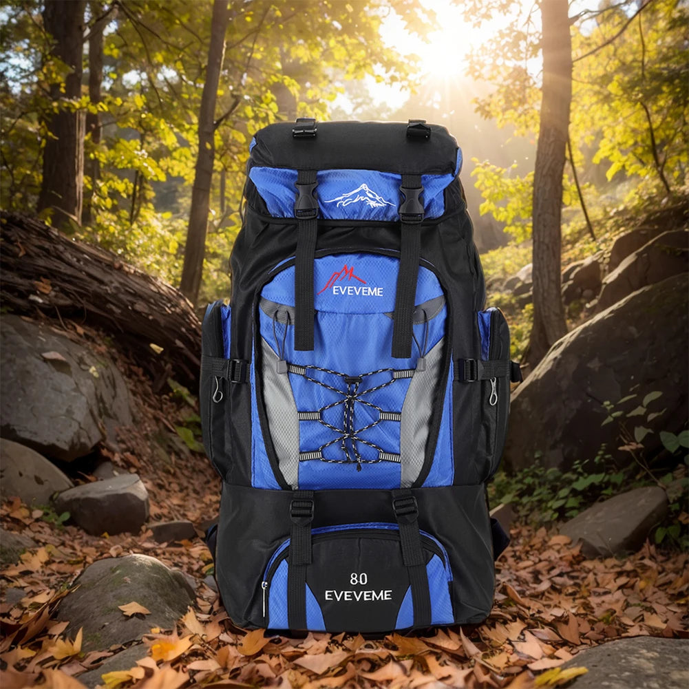 80L Waterproof Hiking Backpack – Perfect for Camping & Trekking Adventures - Image 5