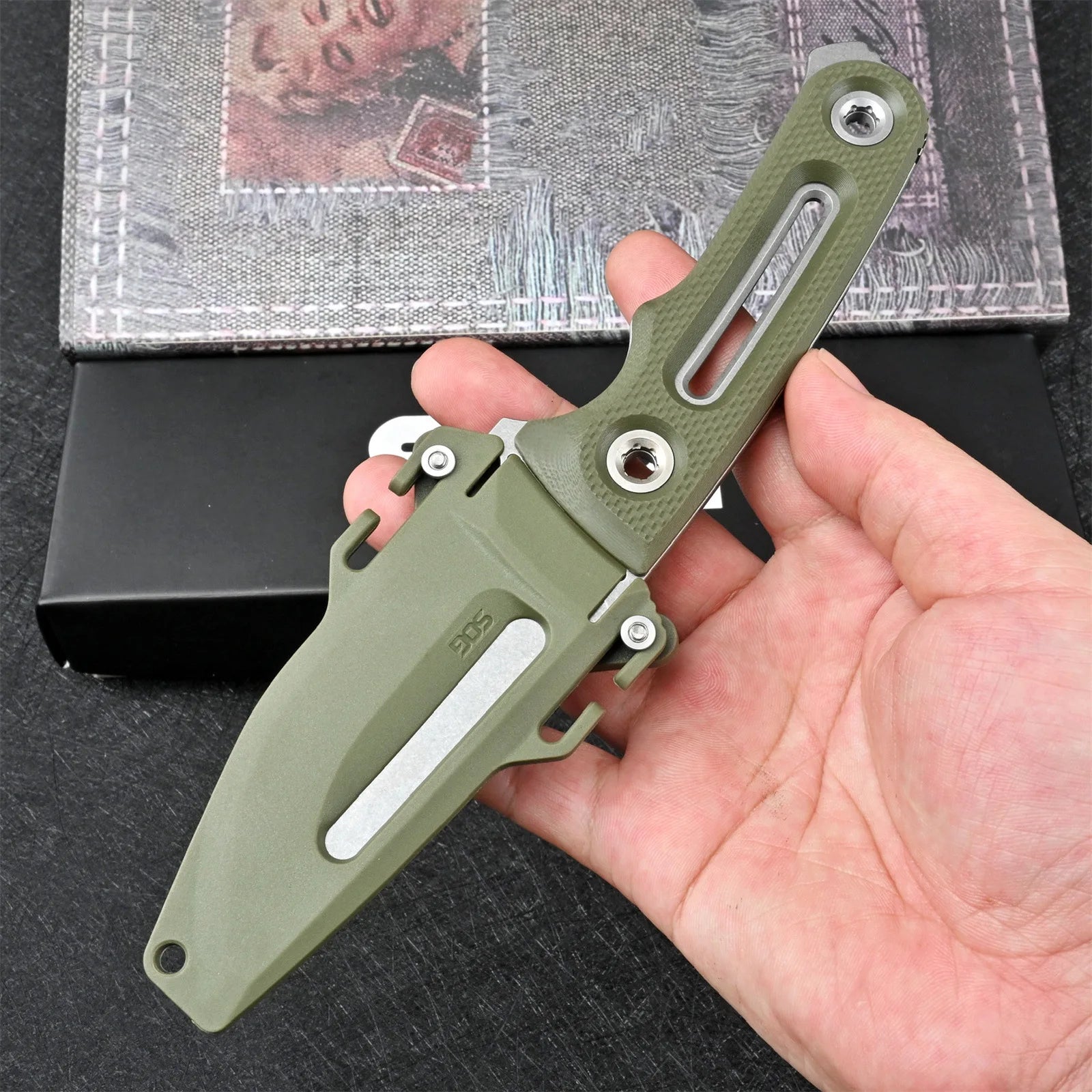 Outdoor Knife: Tactical, Portable, and Ready for Adventure - Image 4