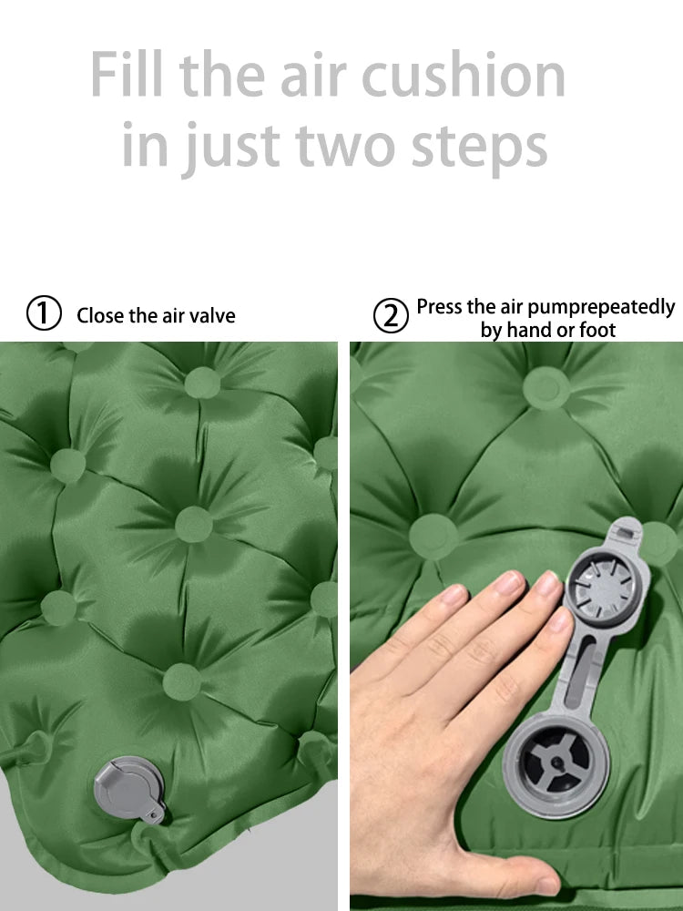 Outdoor Camping Double Inflatable Mattress – Ultralight and Extra Wide - Image 5