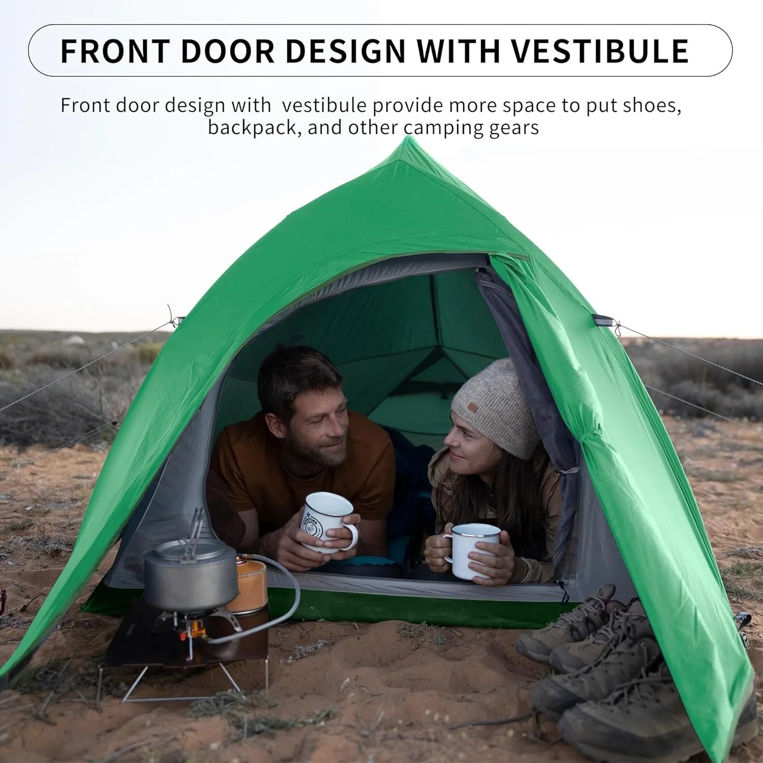 Naturehike Cloud Up 2 Person Tent – Ultralight & Waterproof Camping Shelter - Image 4