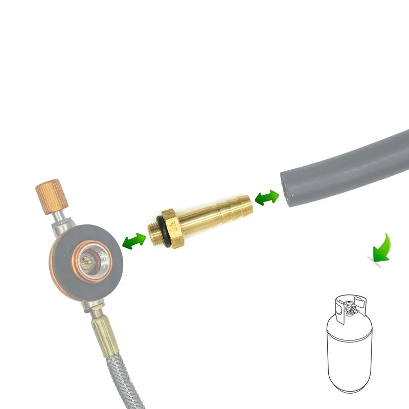 Multi-purpose Outdoor Camping Stove Adapter for LPG Cylinders