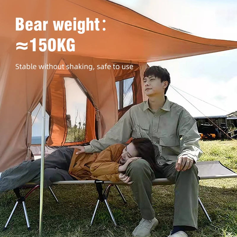 PACOONE Camping Cot – Portable Comfort for Outdoor Adventures - Image 6