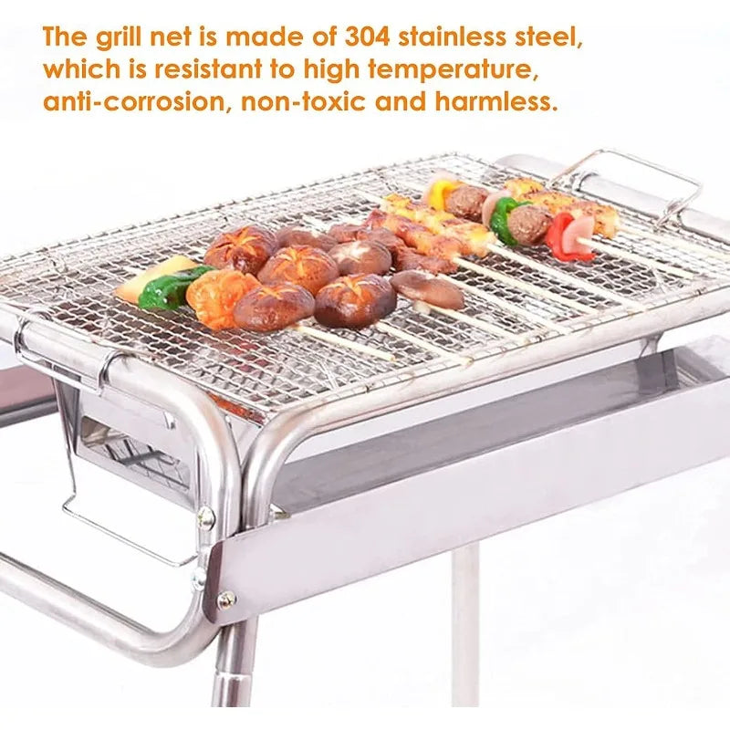 Folding Portable Charcoal Grill – Perfect for Outdoor Cooking Adventures - Image 4