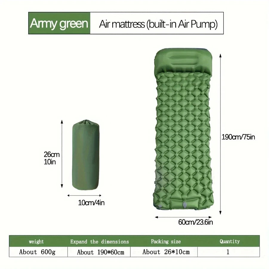 Outdoor Camping Inflatable Mattress – Ultimate Comfort for Adventurers - Image 6