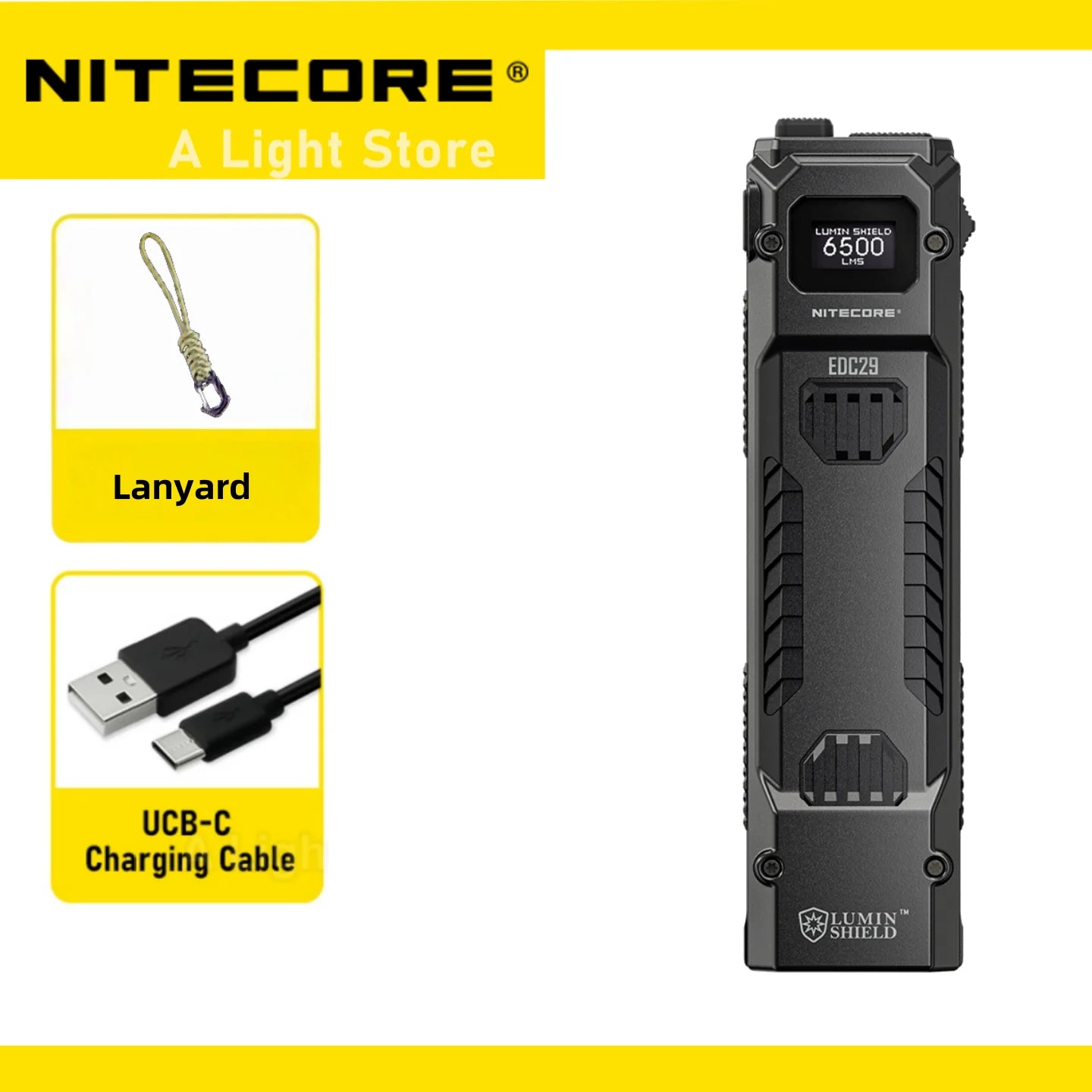 NITECORE EDC29 Flashlight – Portable Keychain Light for Everyday Carry - Image 7