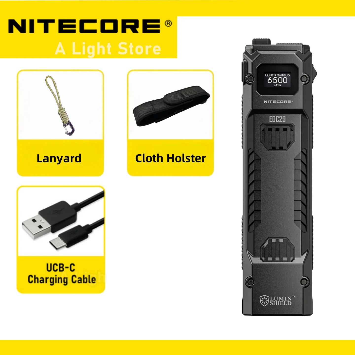 NITECORE EDC29 Flashlight – Portable Keychain Light for Everyday Carry - Image 9
