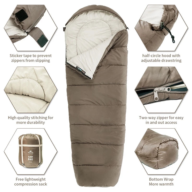 Naturehike Sleeping Bags for Outdoor Camping Adventures - Image 4