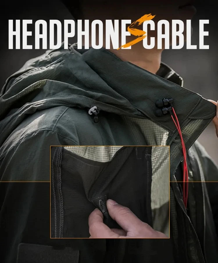 Military Quick Dry Tactical Jacket – Ultra Light Waterproof Outerwear - Image 2