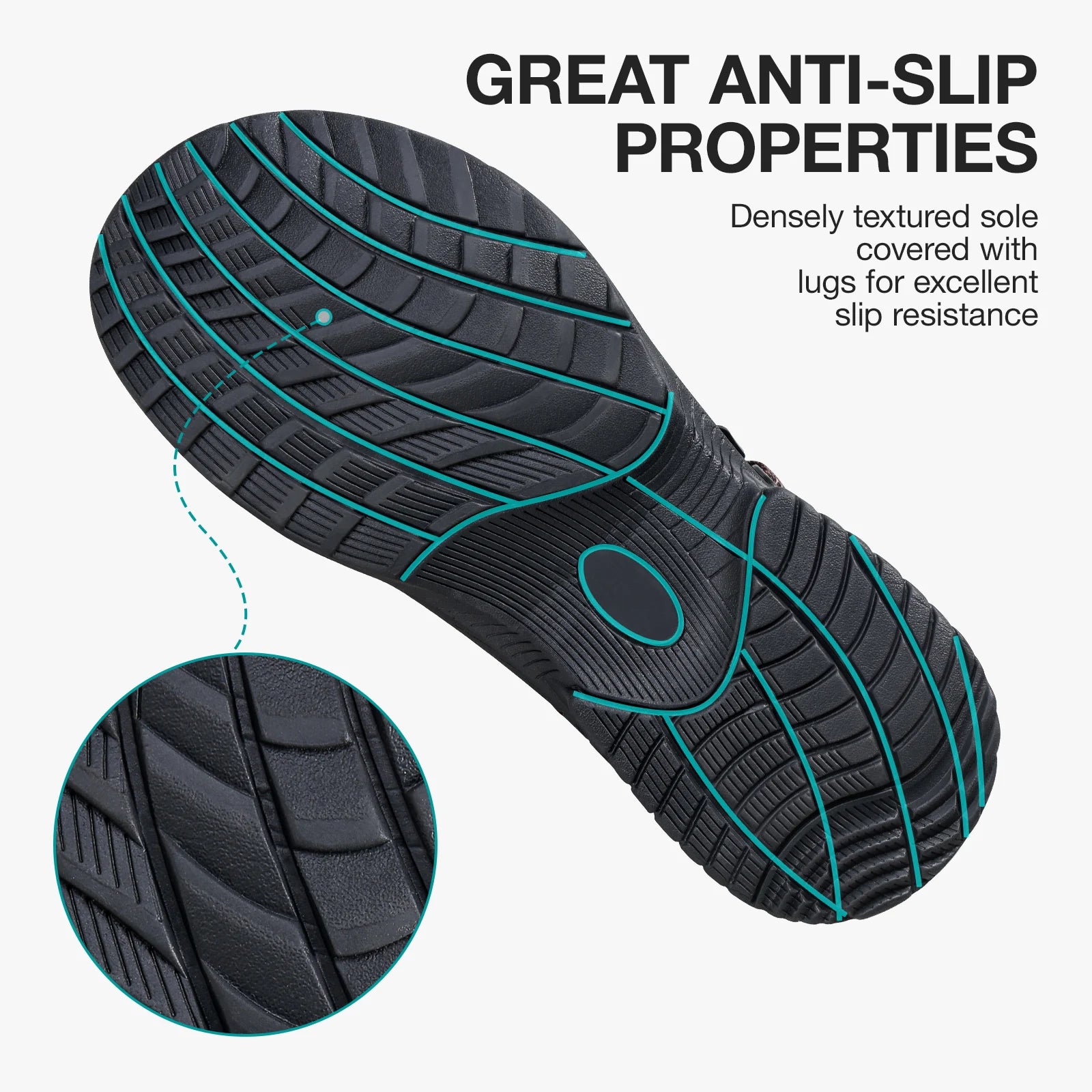 GOLDEN CAMEL Men's Waterproof Hiking Sandals – Comfort & Support for Outdoor Adventures - Image 4