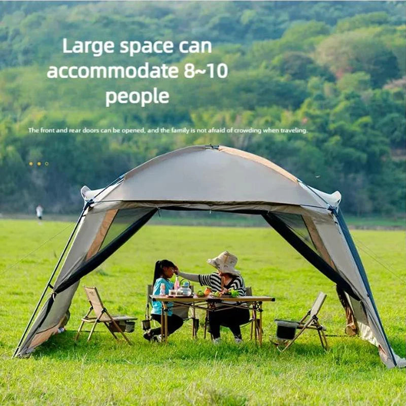 Outdoor Camping Mosquito Nets Tents – Sunshade Canopy for 6-15 Persons - Image 3