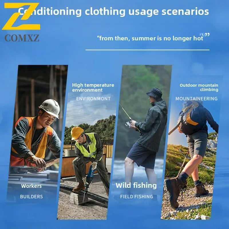 New Summer Sun Protection Clothing – Men's UV Ice Silk Hooded Jacket - Image 6