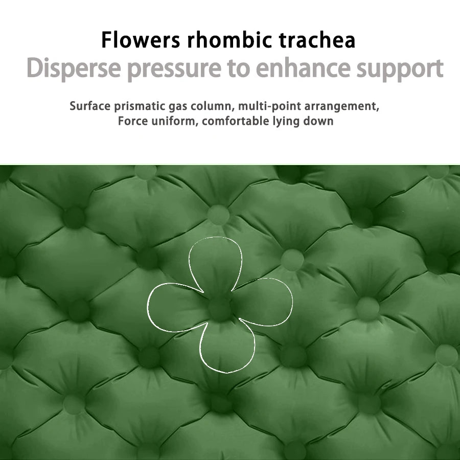 Outdoor Camping Double Inflatable Mattress – Ultralight and Extra Wide - Image 3