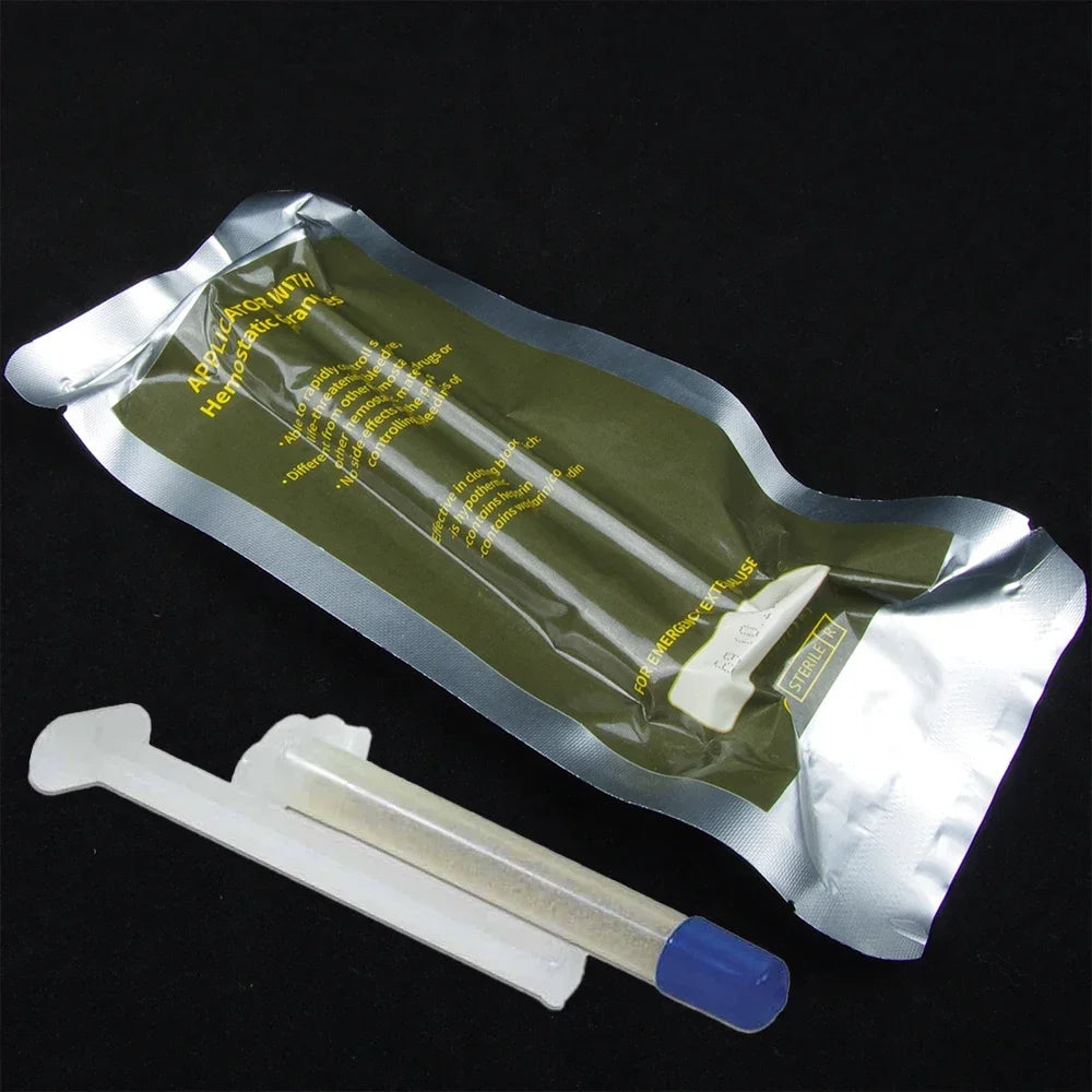 Chitosan Powder Applicator with Hemostatic Granule Bandage for Emergency Use - Image 4